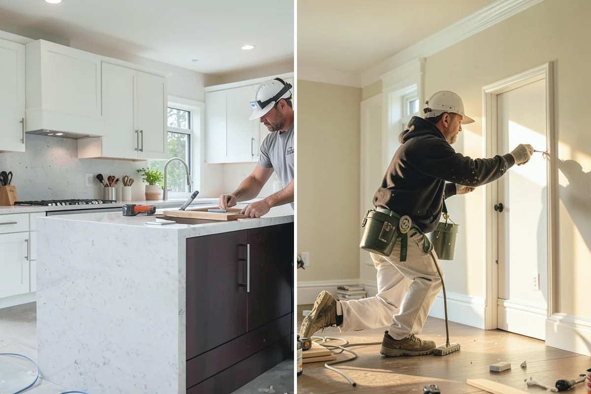 Butcher Block Countertop Installation in Woodinville, King County, WA - Select wood species and finish