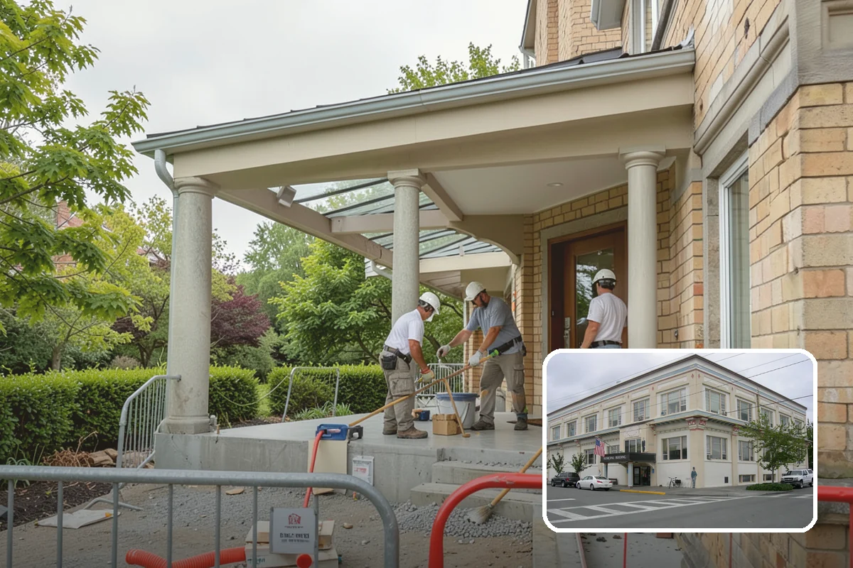 Butler Pantry Construction in Anacortes, Skagit County, WA - A dedicated staging and serving zone