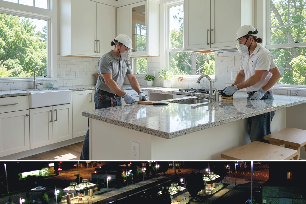 Butler Pantry Construction in Auburn, King County, WA - Construction involving utilities suits the drier months and pairs well with a larger remodel.