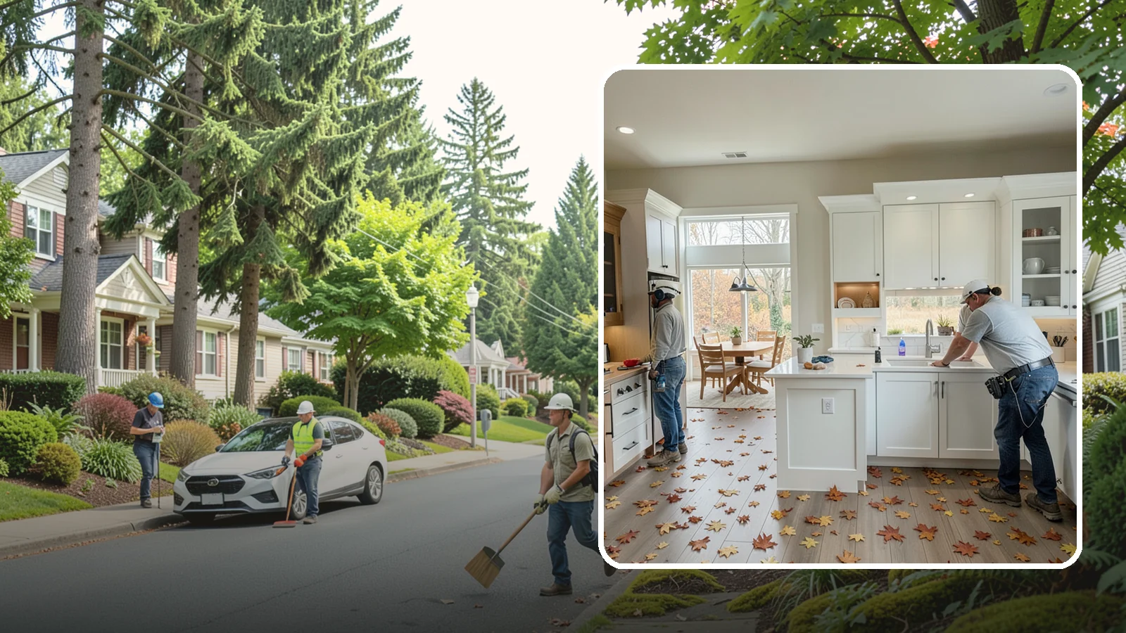 Butler Pantry Construction in Beaux Arts Village, King County, WA - Building a butler's pantry transition space with counters, cabinetry, and often a sink between the kitchen and dining room.