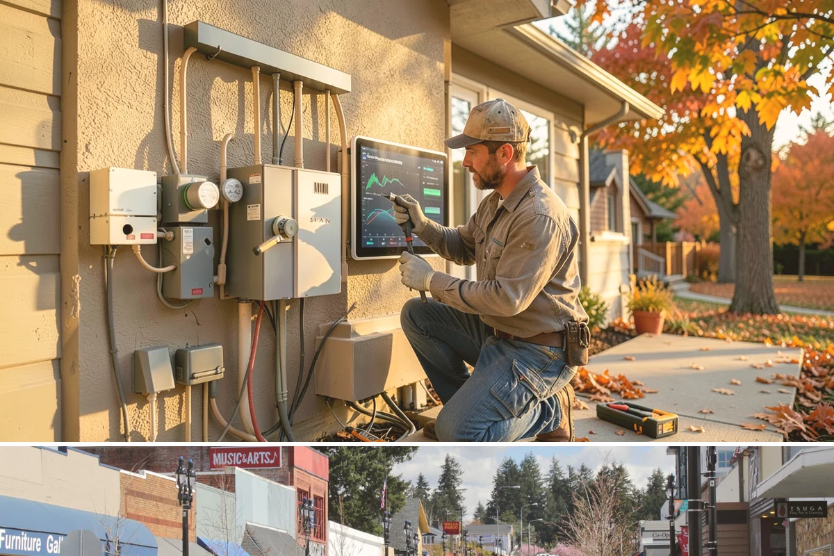 Butler Pantry Construction in Bothell, King County, WA - Construction involving utilities suits the drier months and pairs well with a larger remodel.
