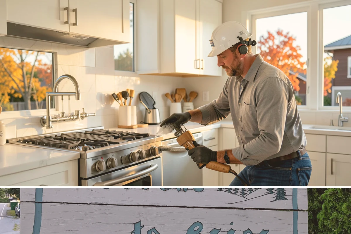 Butler Pantry Construction in Brier, Snohomish County, WA - Construction involving utilities suits the drier months and pairs well with a larger remodel.