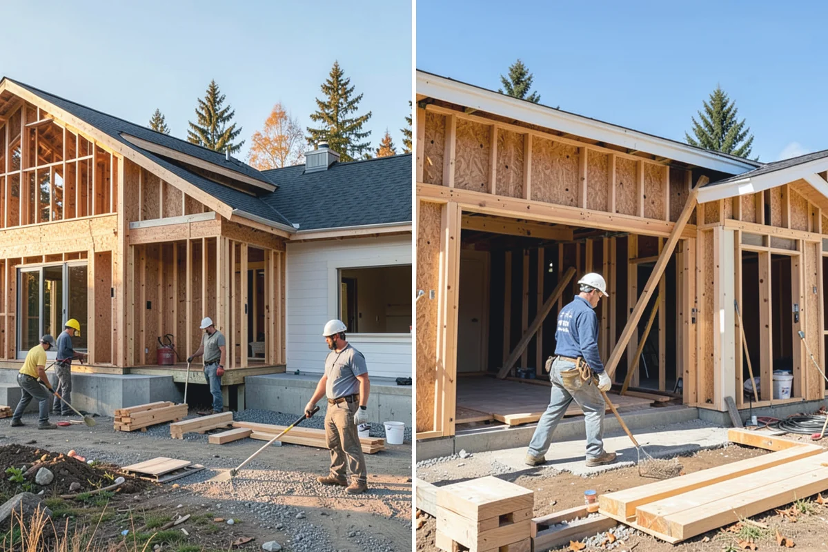 Butler Pantry Construction in Buckley, Pierce County, WA - Plan the space between kitchen and dining