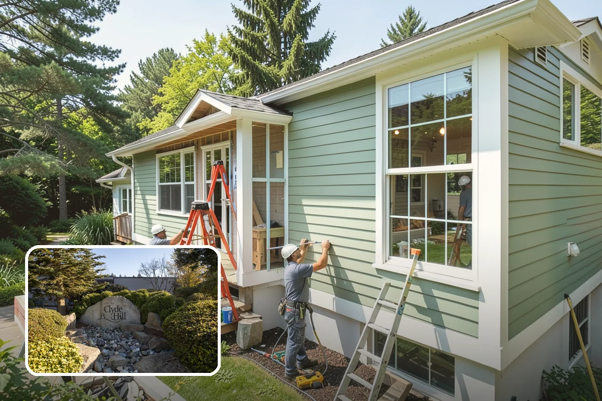Butler Pantry Construction in Clyde Hill, King County, WA - A dedicated staging and serving zone