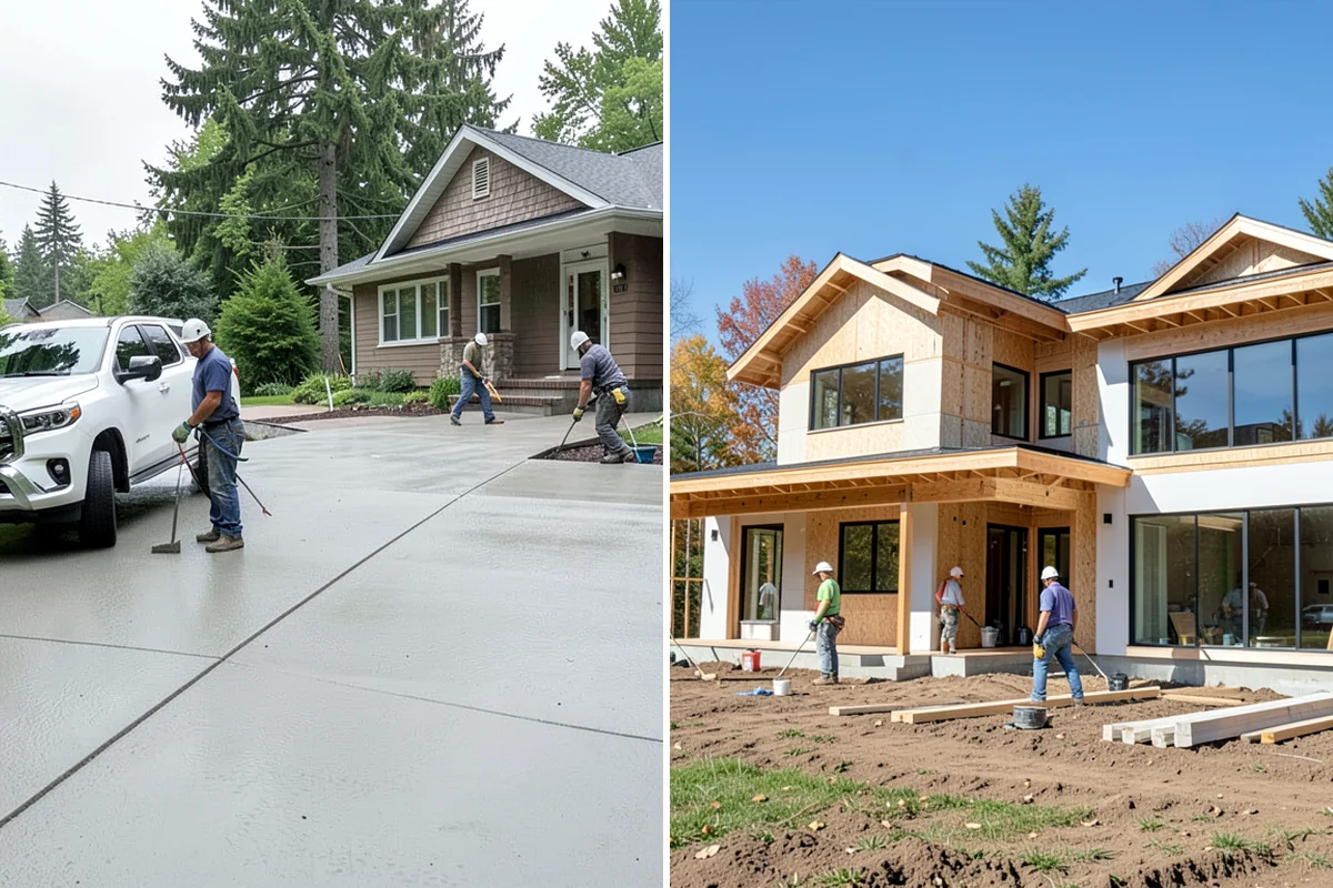 Butler Pantry Construction in Clyde Hill, King County, WA - Plan the space between kitchen and dining