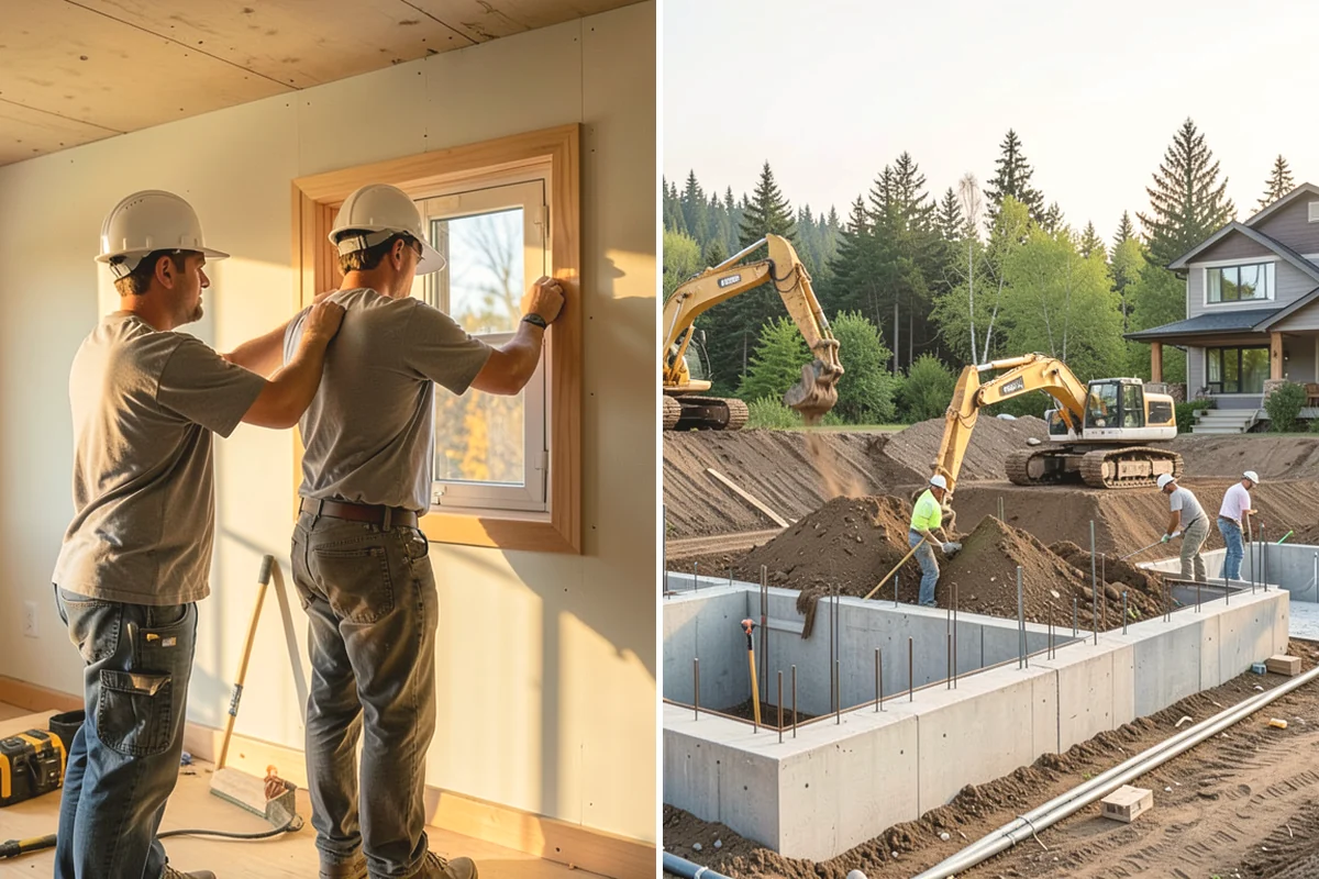 Butler Pantry Construction in Covington, King County, WA - Plan the space between kitchen and dining