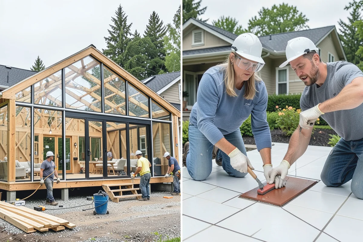 Butler Pantry Construction in Des Moines, King County, WA - Plan the space between kitchen and dining