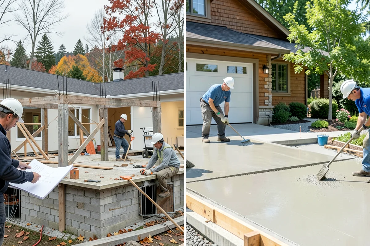 Butler Pantry Construction in DuPont, Pierce County, WA - Plan the space between kitchen and dining