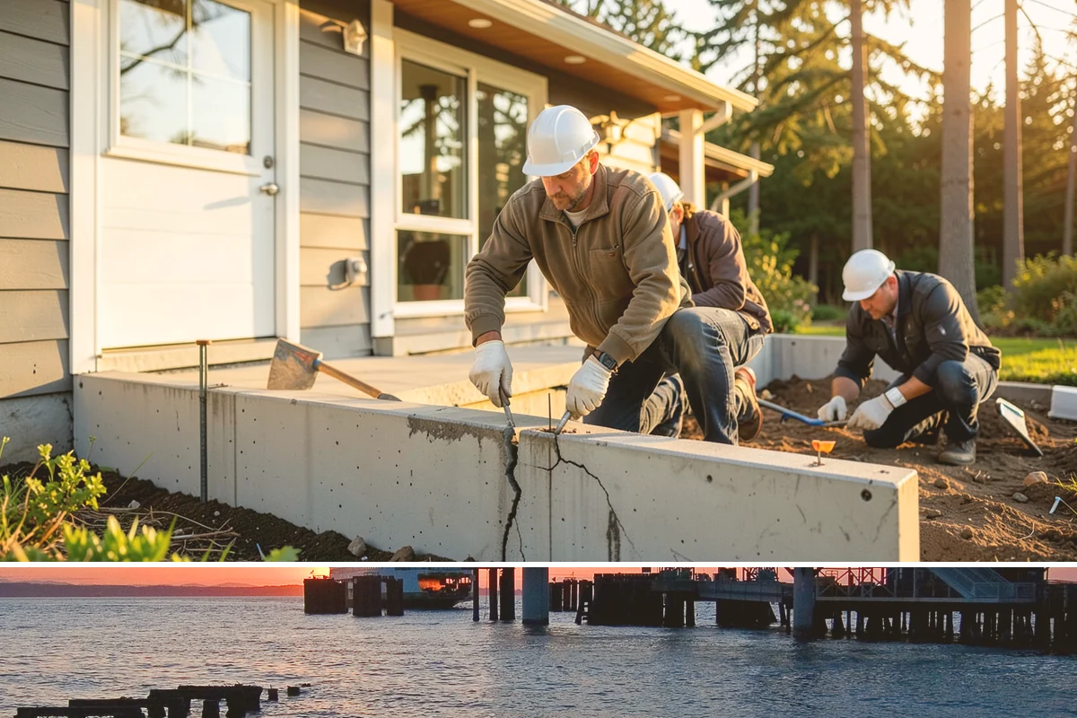 Butler Pantry Construction in Edmonds, Snohomish County, WA - Construction involving utilities suits the drier months and pairs well with a larger remodel.