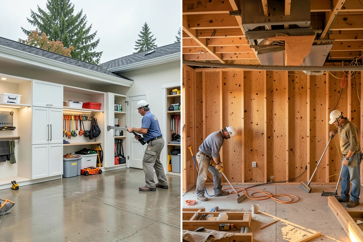 Butler Pantry Construction in Enumclaw, King County, WA - Plan the space between kitchen and dining