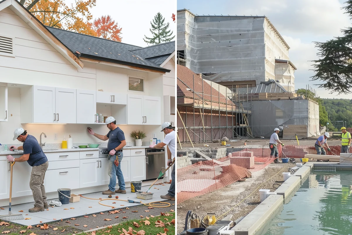 Butler Pantry Construction in Granite Falls, Snohomish County, WA - Plan the space between kitchen and dining