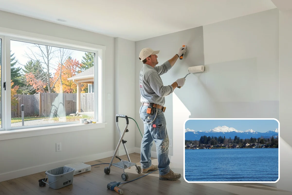 Butler Pantry Construction in Lake Stevens, Snohomish County, WA - A dedicated staging and serving zone