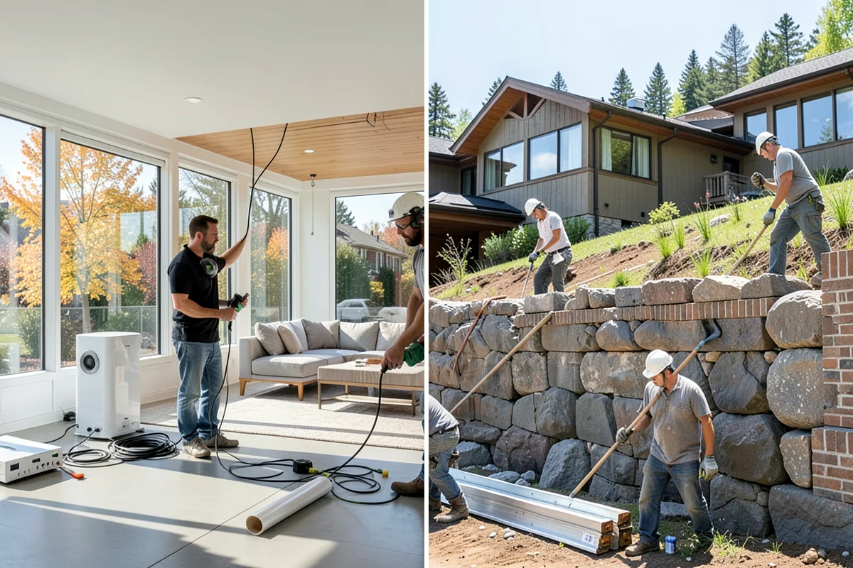 Butler Pantry Construction in Lakewood, Pierce County, WA - Plan the space between kitchen and dining