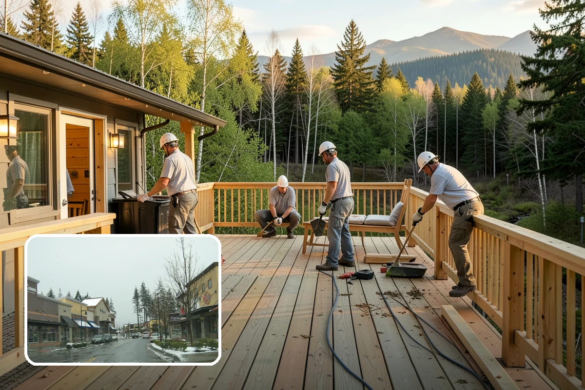 Butler Pantry Construction in Mill Creek, Snohomish County, WA - A dedicated staging and serving zone