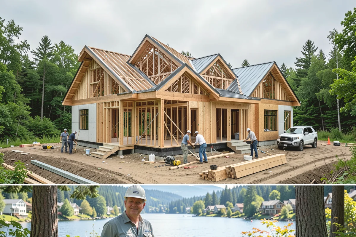Butler Pantry Construction in Milton, King County, WA - Construction involving utilities suits the drier months and pairs well with a larger remodel.