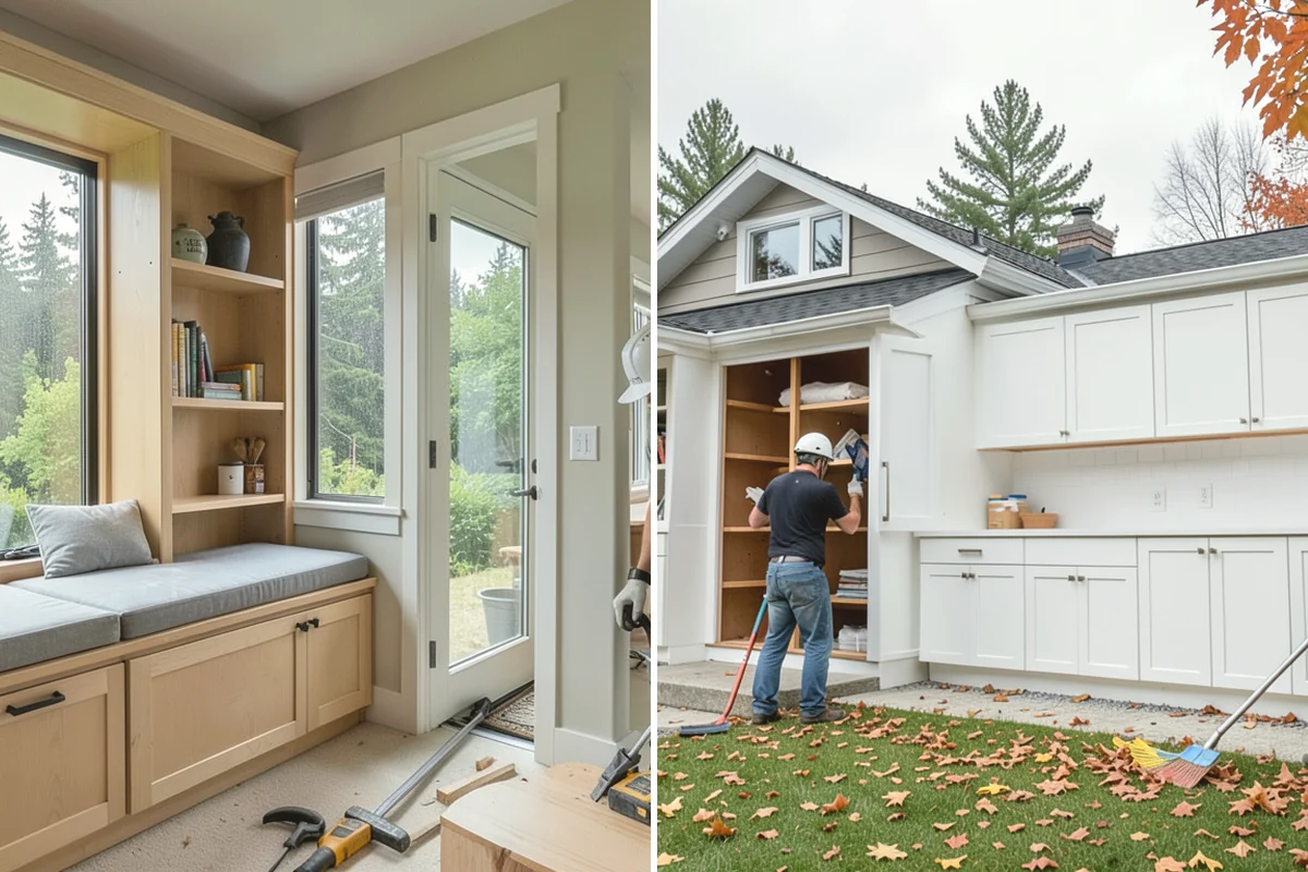 Butler Pantry Construction in Monroe, Snohomish County, WA - Plan the space between kitchen and dining