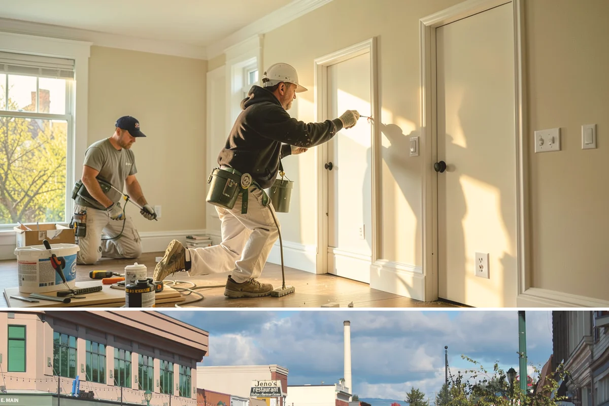 Butler Pantry Construction in Monroe, Snohomish County, WA - Construction involving utilities suits the drier months and pairs well with a larger remodel.