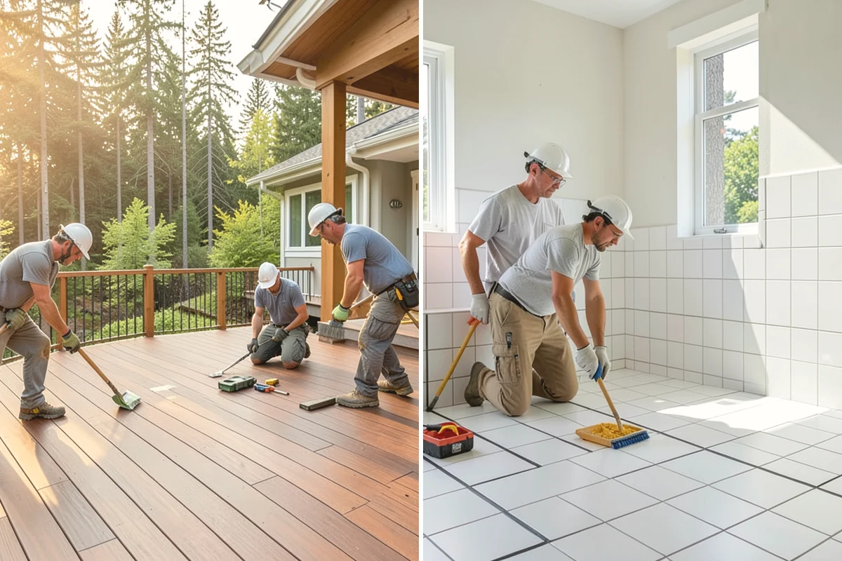 Butler Pantry Construction in Mukilteo, Snohomish County, WA - Plan the space between kitchen and dining