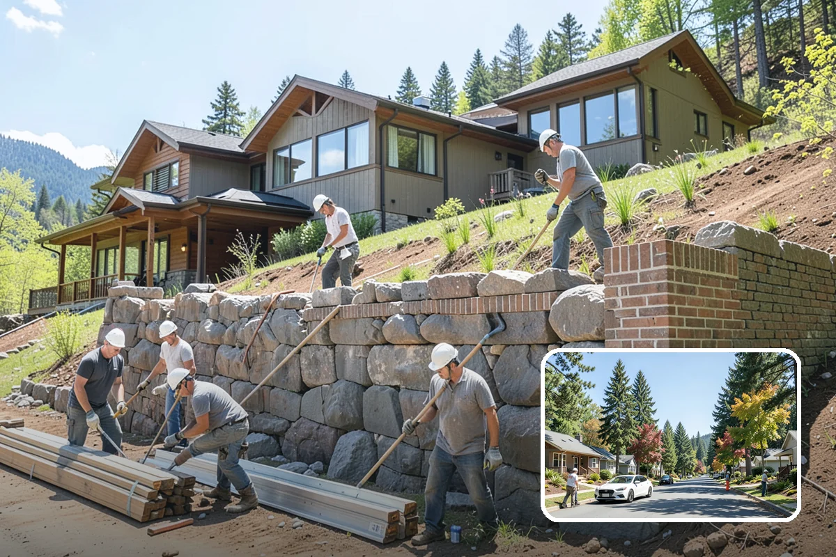 Butler Pantry Construction in Orting, Pierce County, WA - A dedicated staging and serving zone