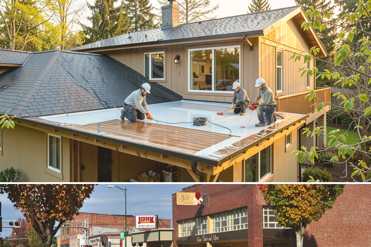 Butler Pantry Construction in Puyallup, Pierce County, WA - Construction involving utilities suits the drier months and pairs well with a larger remodel.