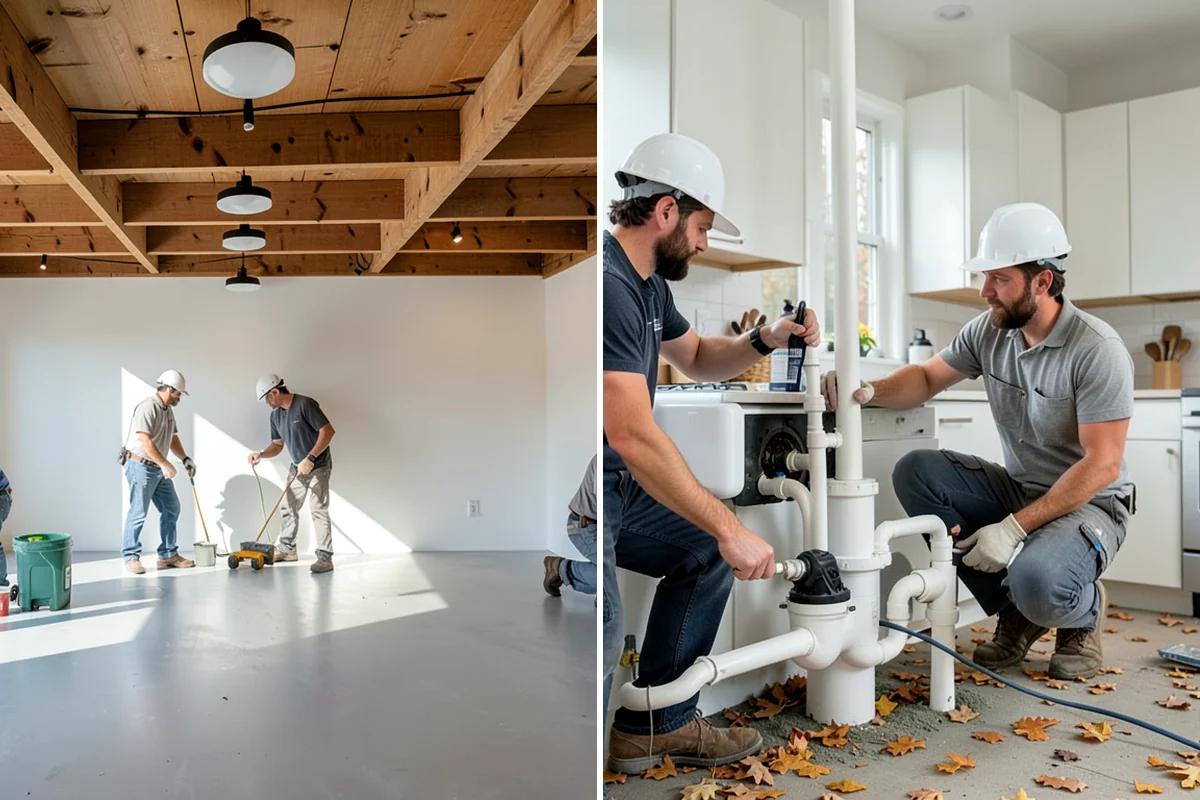 Butler Pantry Construction in SeaTac, King County, WA - Plan the space between kitchen and dining