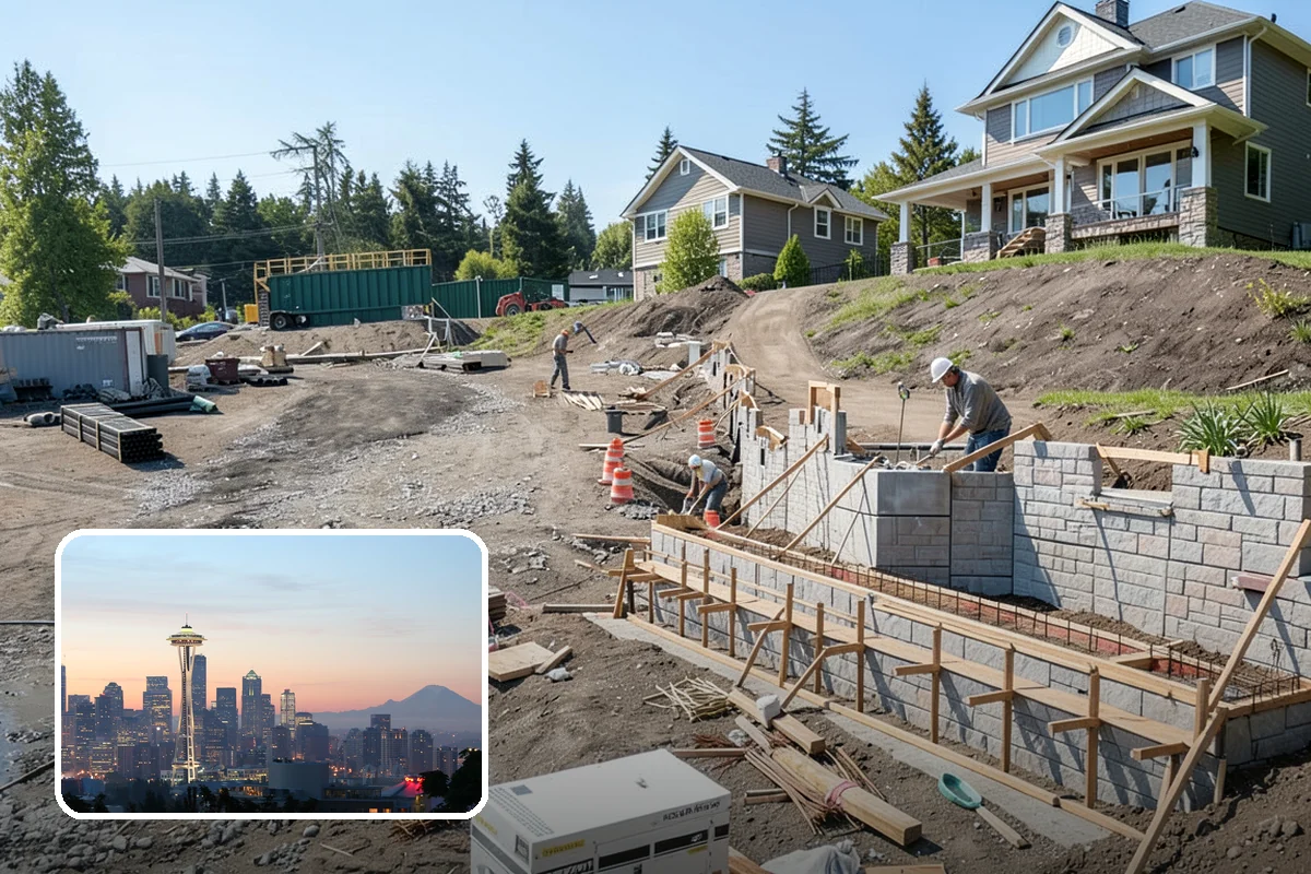 Butler Pantry Construction in Seattle, King County, WA - A dedicated staging and serving zone