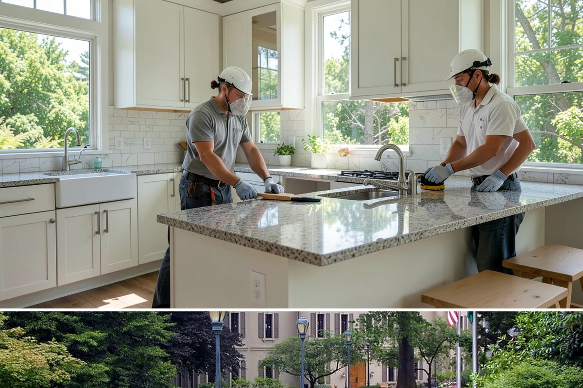 Butler Pantry Construction in Woodinville, King County, WA - Construction involving utilities suits the drier months and pairs well with a larger remodel.