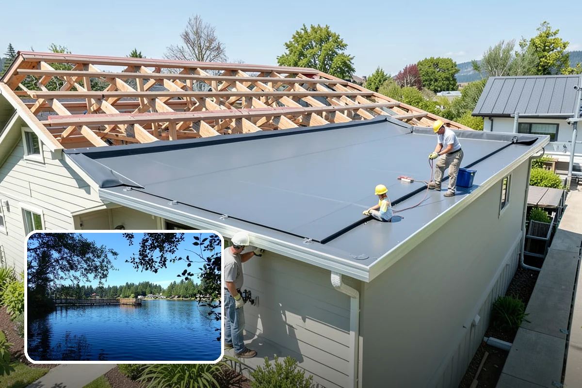 Cabana Construction in Federal Way, King County, WA - Creates a shaded poolside retreat