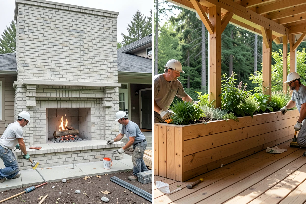 Cabana Construction in Federal Way, King County, WA - Choose the location, style, and level of enclosure