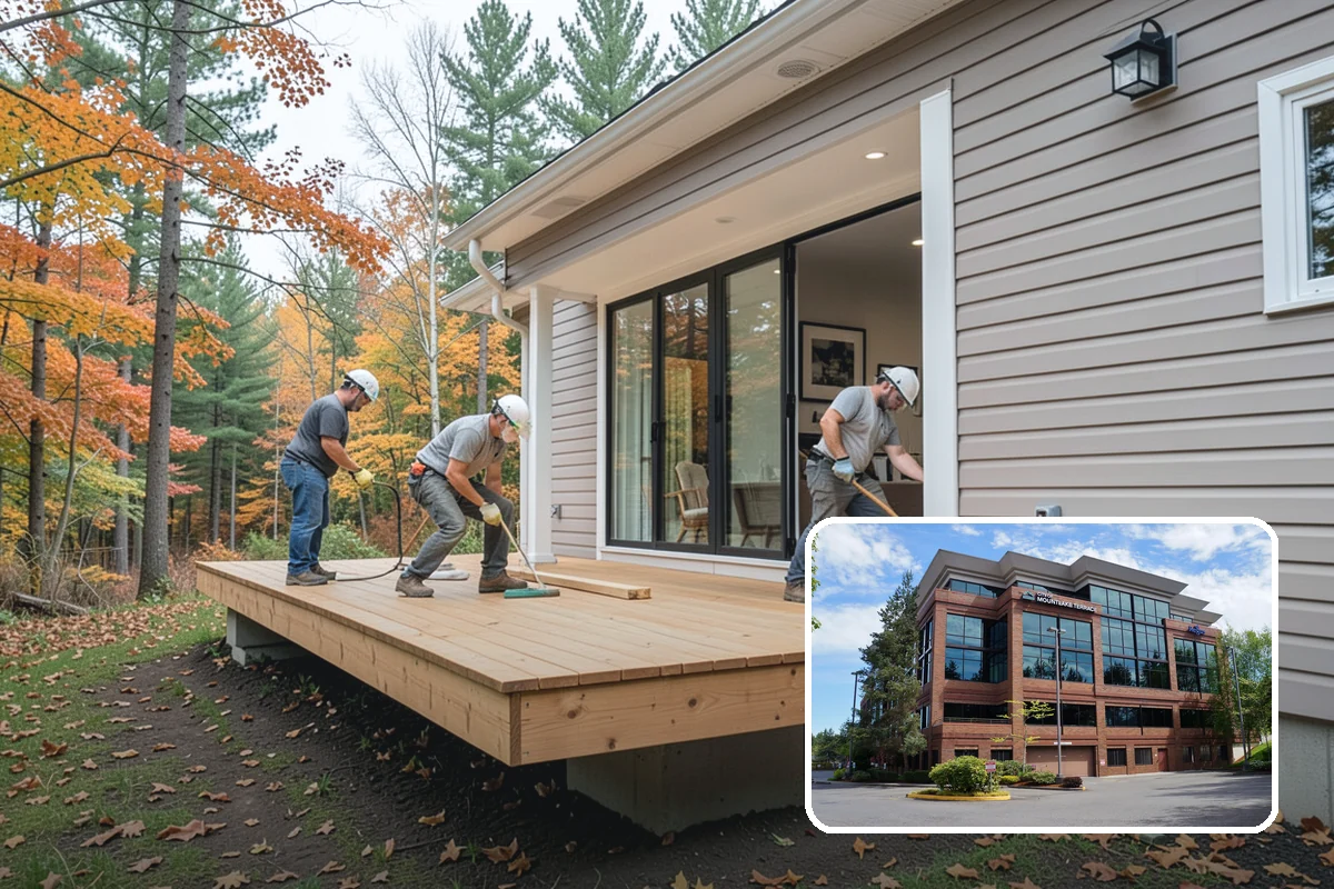 Cabana Construction in Mountlake Terrace, Snohomish County, WA - Creates a shaded poolside retreat