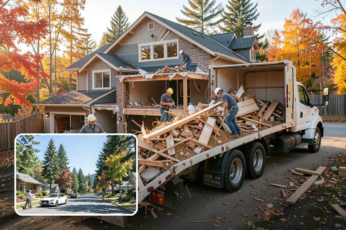 Cabana Construction in Orting, Pierce County, WA - Creates a shaded poolside retreat