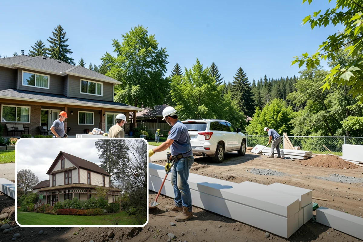 Cabana Construction in Sumner, Pierce County, WA - Creates a shaded poolside retreat