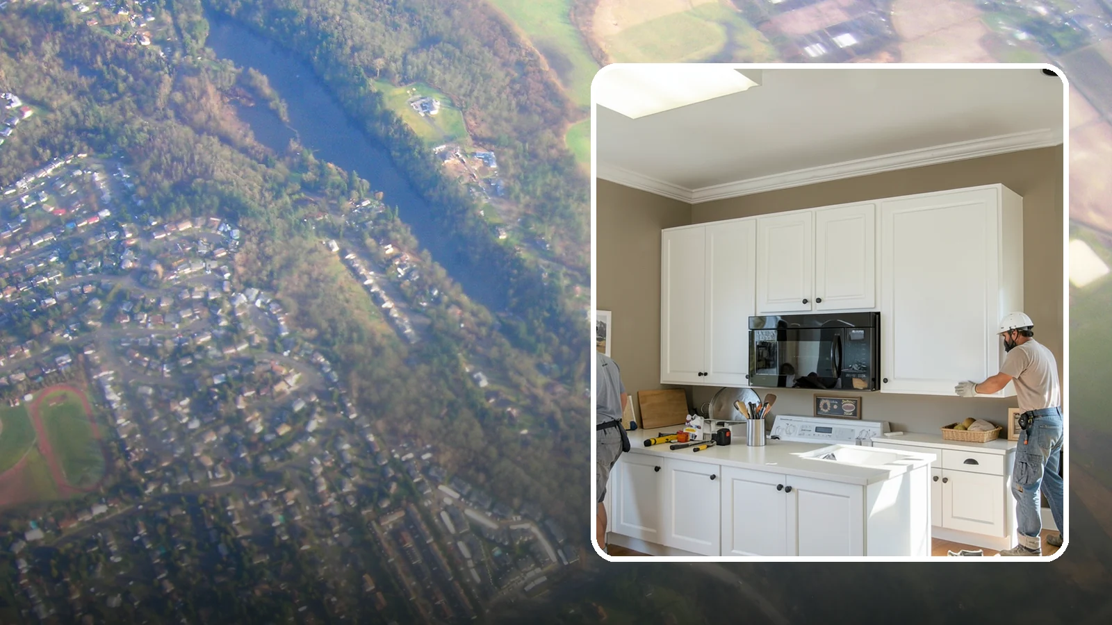 Cabinet Crown Molding in Algona, King County, WA - Adding crown molding to the tops of your cabinets to bridge the gap to the ceiling with a custom, finished look.