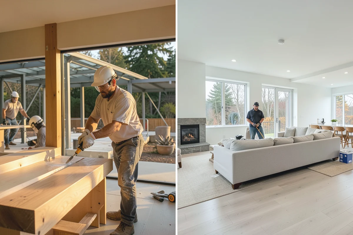 Cabinet Crown Molding in Bonney Lake, Pierce County, WA - Measure cabinet tops and ceiling variations