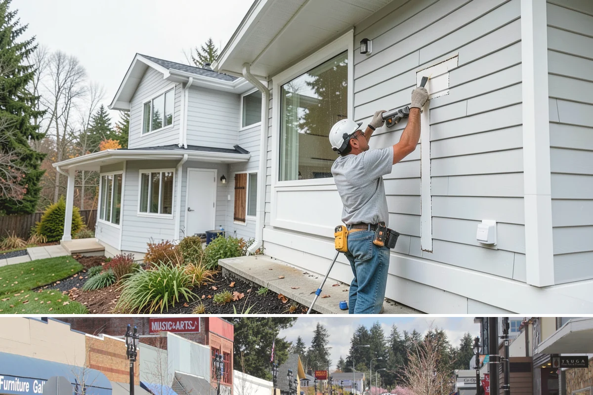 Cabinet Crown Molding in Bothell, King County, WA - Trim work fits any time of year and is a natural finishing step after a cabinet installation.