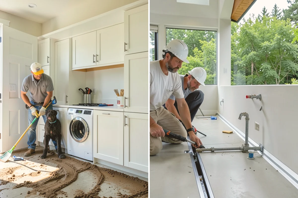 Cabinet Crown Molding in Brier, Snohomish County, WA - Measure cabinet tops and ceiling variations