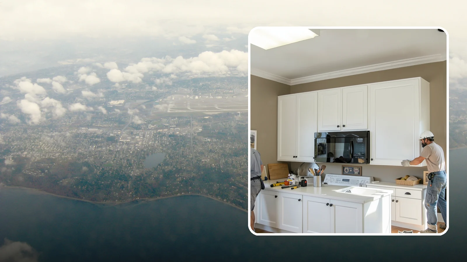 Cabinet Crown Molding in Burien, King County, WA - Adding crown molding to the tops of your cabinets to bridge the gap to the ceiling with a custom, finished look.