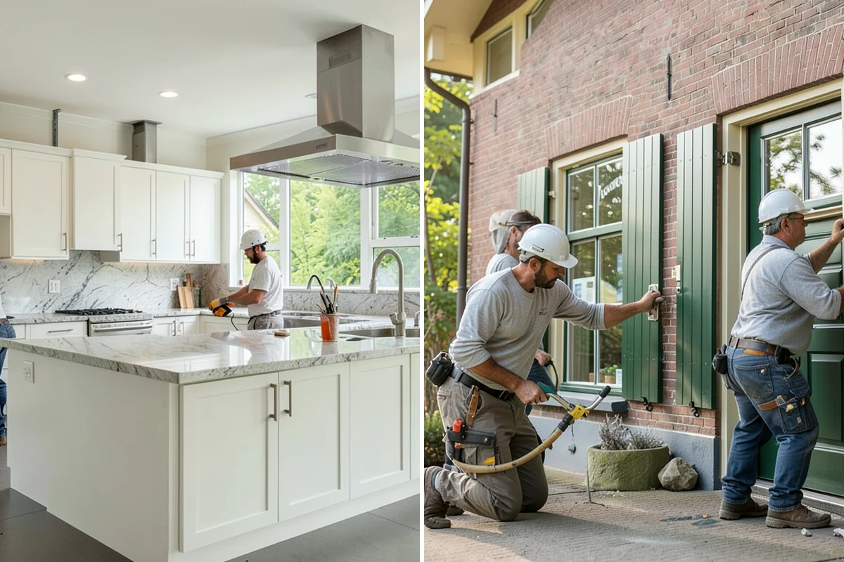 Cabinet Crown Molding in DuPont, Pierce County, WA - Measure cabinet tops and ceiling variations