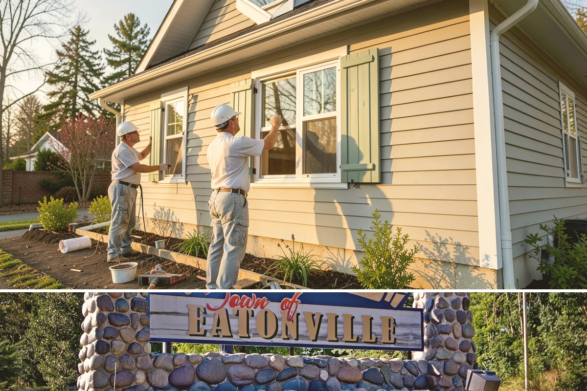 Cabinet Crown Molding in Eatonville, Pierce County, WA - Trim work fits any time of year and is a natural finishing step after a cabinet installation.
