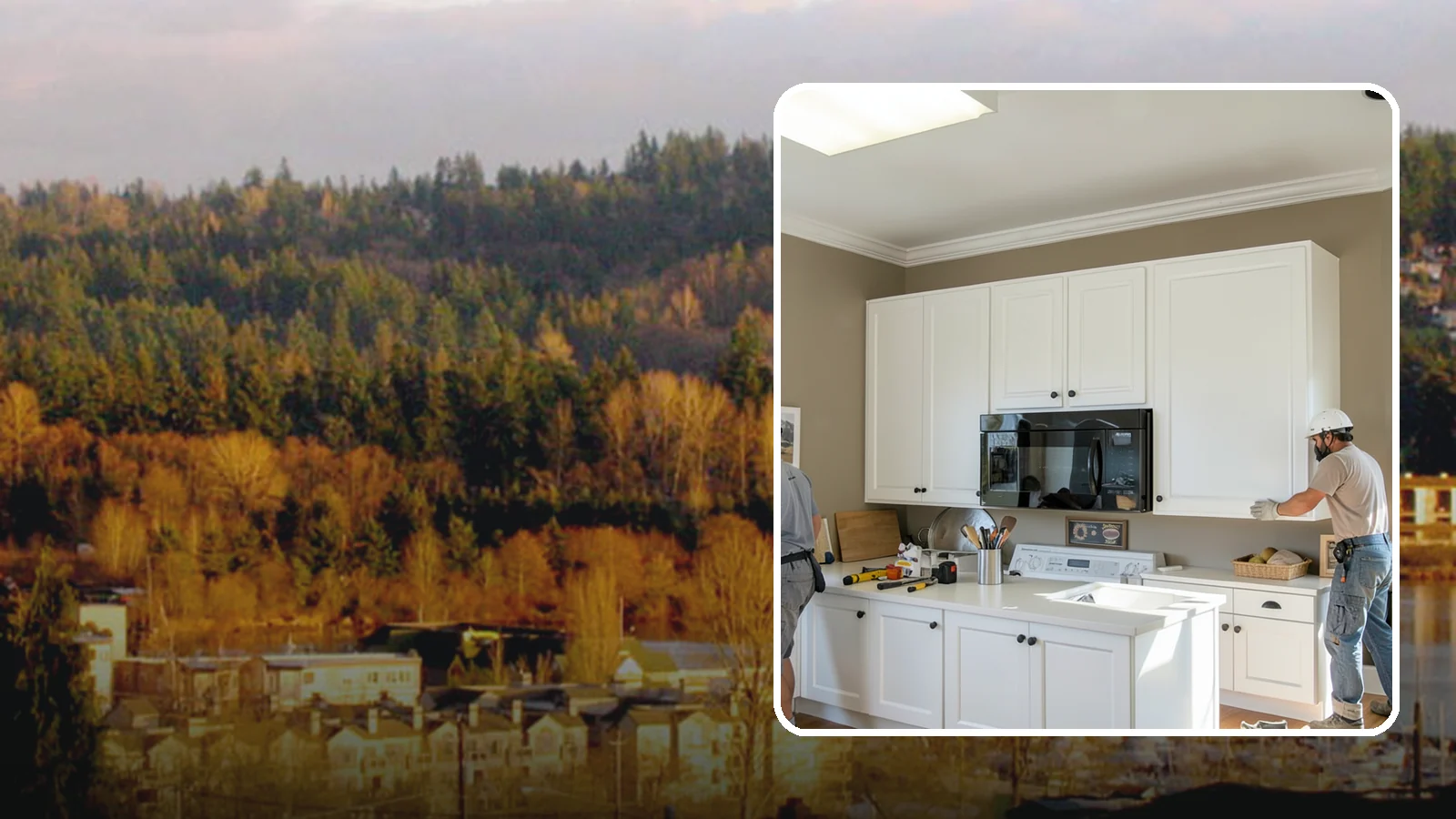 Cabinet Crown Molding in Kenmore, King County, WA - Adding crown molding to the tops of your cabinets to bridge the gap to the ceiling with a custom, finished look.