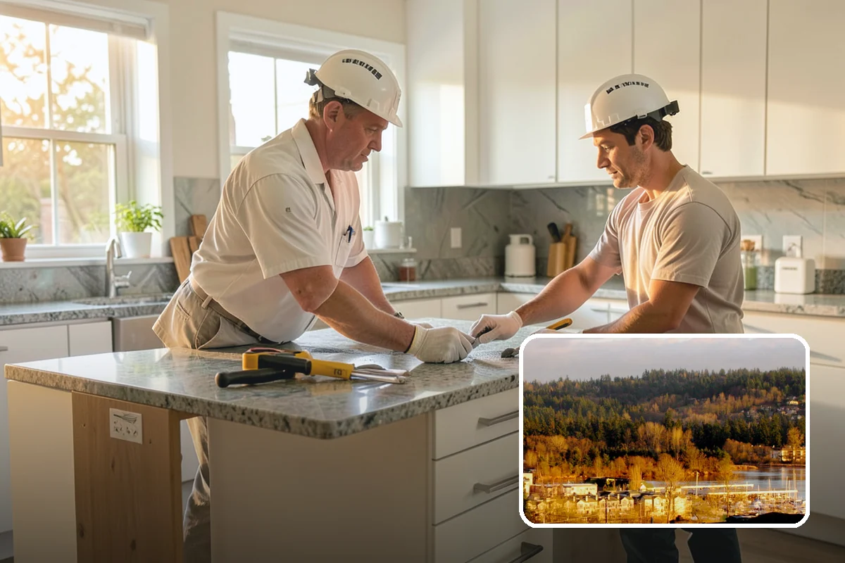 Cabinet Crown Molding in Kenmore, King County, WA - Elegant, finished transition to the ceiling
