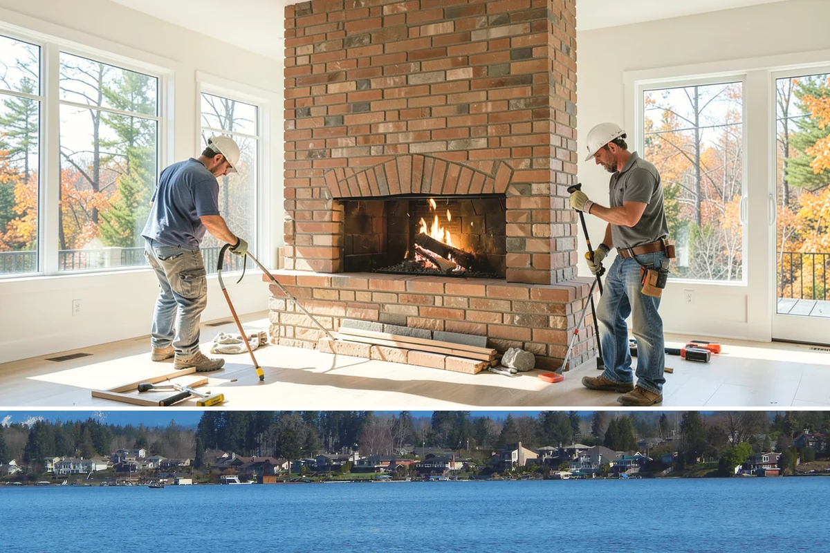 Cabinet Crown Molding in Lake Stevens, Snohomish County, WA - Trim work fits any time of year and is a natural finishing step after a cabinet installation.