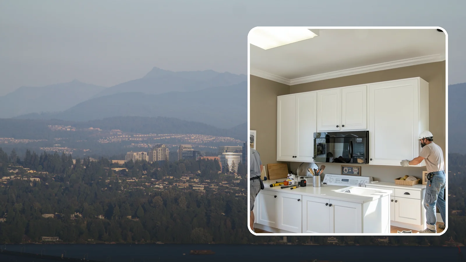 Cabinet Crown Molding in Medina, King County, WA - Adding crown molding to the tops of your cabinets to bridge the gap to the ceiling with a custom, finished look.