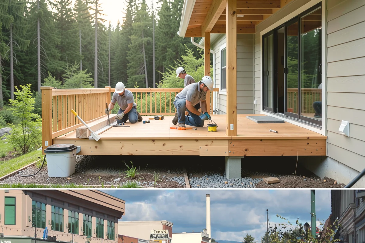 Cabinet Crown Molding in Monroe, Snohomish County, WA - Trim work fits any time of year and is a natural finishing step after a cabinet installation.