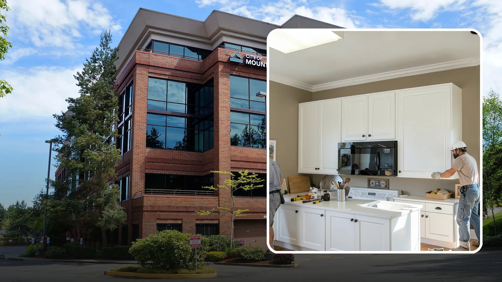 Cabinet Crown Molding in Mountlake Terrace, Snohomish County, WA - Adding crown molding to the tops of your cabinets to bridge the gap to the ceiling with a custom, finished look.