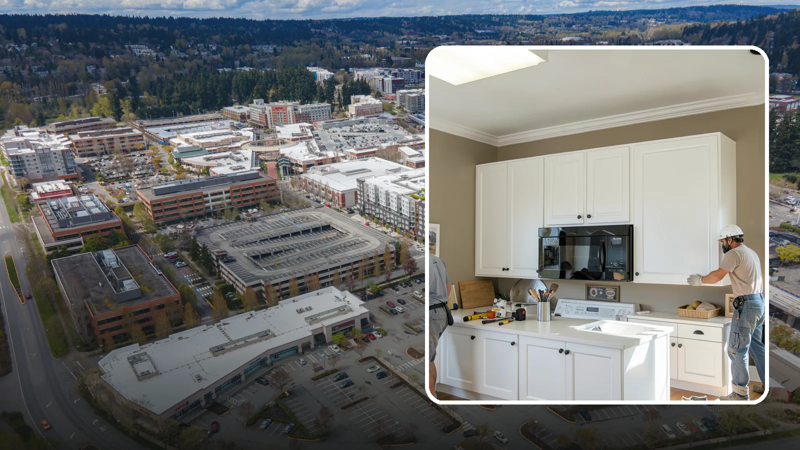 Cabinet Crown Molding in Redmond, King County, WA - Adding crown molding to the tops of your cabinets to bridge the gap to the ceiling with a custom, finished look.