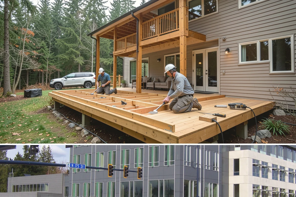 Cabinet Crown Molding in Shoreline, King County, WA - Trim work fits any time of year and is a natural finishing step after a cabinet installation.