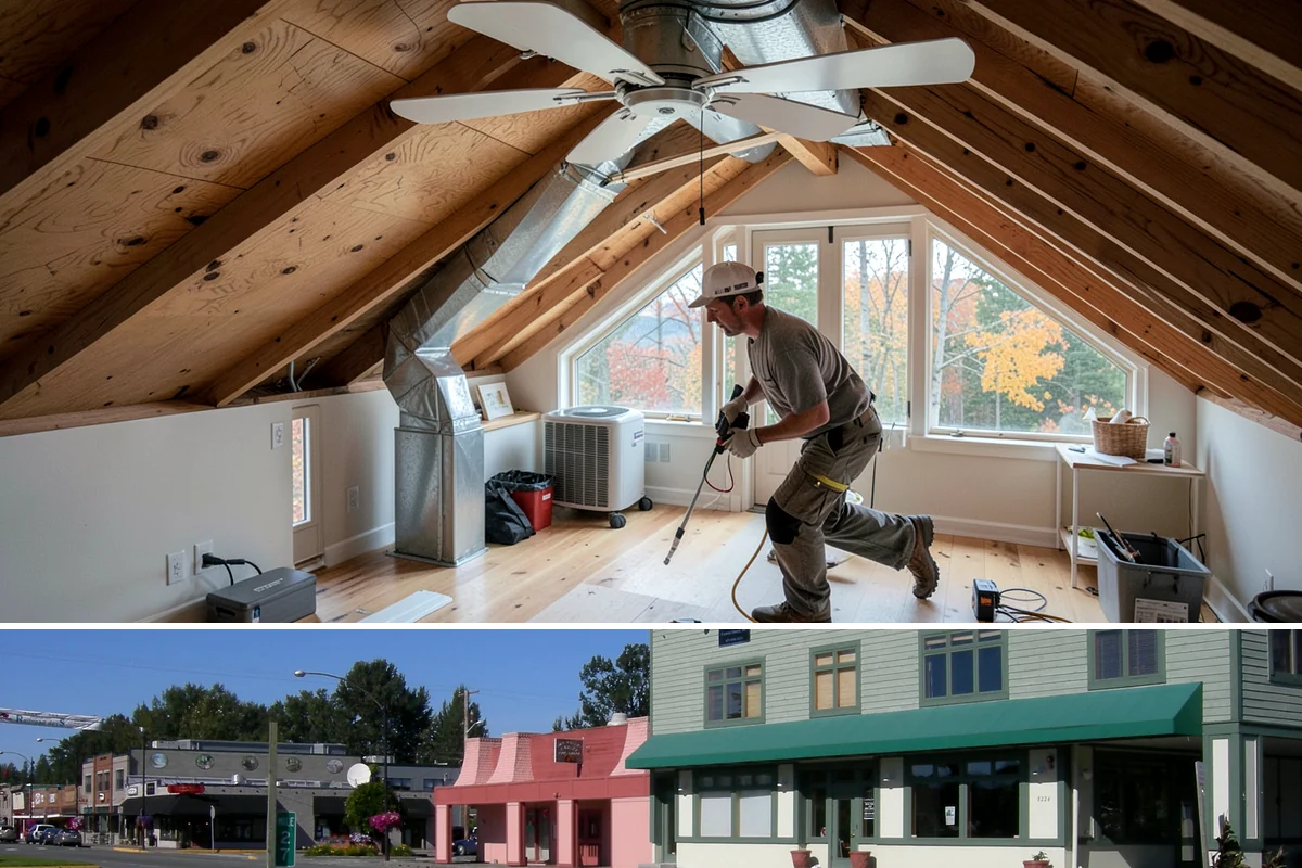 Cabinet Crown Molding in Snoqualmie, King County, WA - Trim work fits any time of year and is a natural finishing step after a cabinet installation.