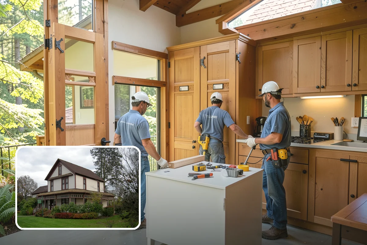 Cabinet Crown Molding in Sumner, Pierce County, WA - Elegant, finished transition to the ceiling
