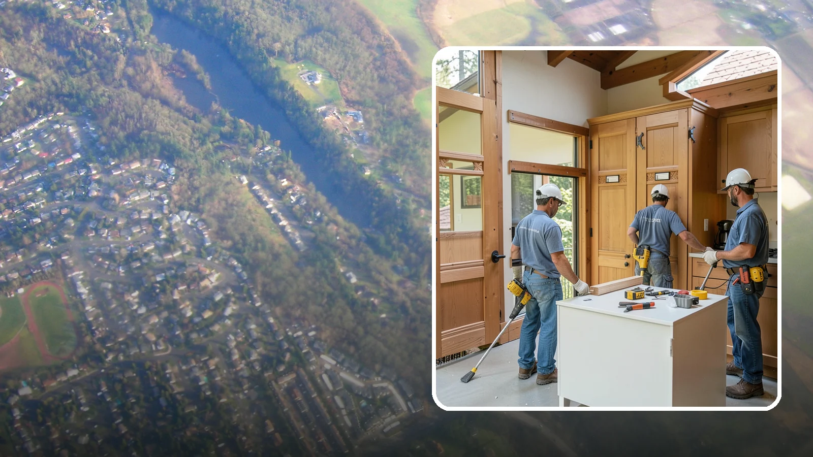 Cabinet Door Replacement in Algona, King County, WA - Replacing tired cabinet doors and drawer fronts to refresh your kitchen without a full cabinet tear-out.
